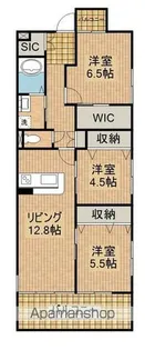 ALTEMEISTER潮見(アルテマイスターシオミ)【3階】の間取り