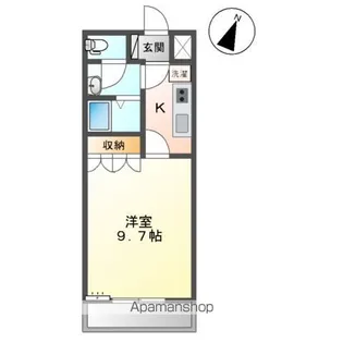 メゾン・ルピナス【2階】の間取り