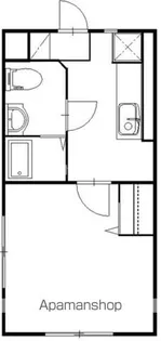 1Kの間取り画像