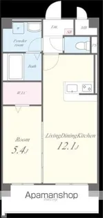 カサグランデ本町【2階】の間取り