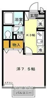モンターニャ【1階】の間取り