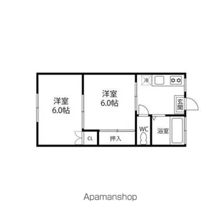 グランヒルズ【1階】の間取り