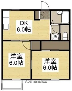 プレジュール須々木【1階】の間取り