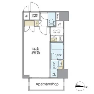 レクシード両国駅前【10階】の間取り