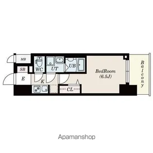 S−RESIDENCE上前津駅前【9階】の間取り