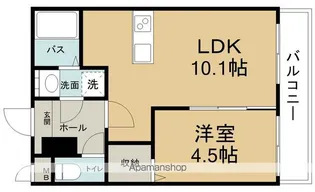 サンフェリーチェ【3階】の間取り