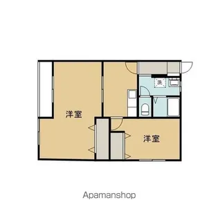 ベルウッドA【101号室】の間取り