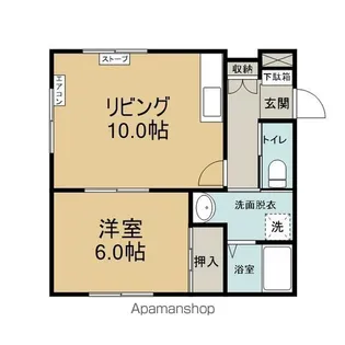 ネオ・セラフィック【106号室】の間取り