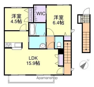 アッヴェニーレ C棟【2階】の間取り