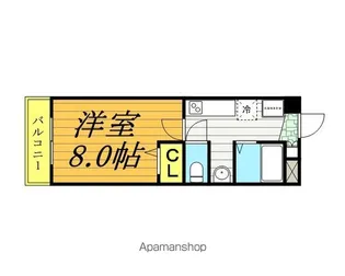 セナリオフォルム柏Ⅶ【1階】の間取り