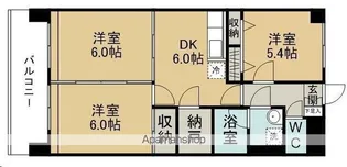 リュウセイマンション【402号室】の間取り