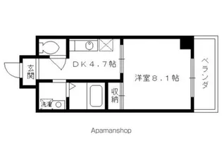 「レクサス深草1号館」【101号室】の間取り