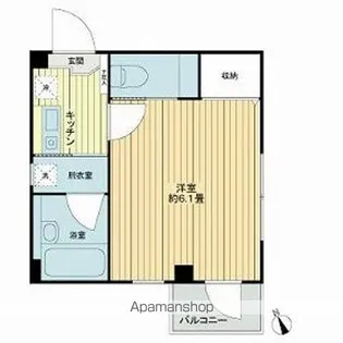 パークハイツ【2階】の間取り