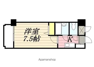 ラ・レジダンス・ド・パルム【6階】の間取り