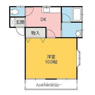 スマイルハイツ【2階】の間取り