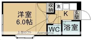 ヒルズコート【107号室】の間取り