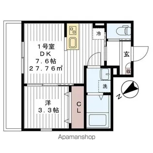 ウィステリア【2階】の間取り