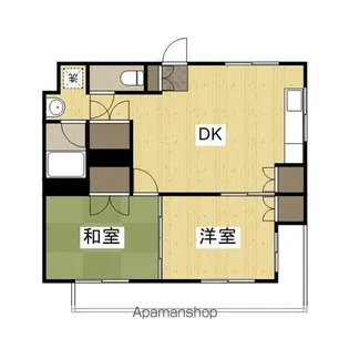 サンツボイⅡ【1階】の間取り