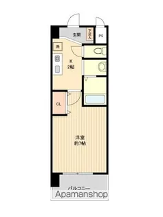 パークフラッツ金山(カナヤマ)【6階】の間取り