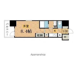 NーSTAGE八王子【14階】の間取り