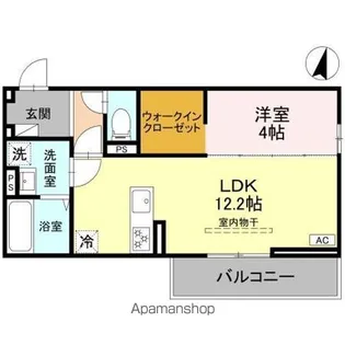 SOPHIA II A【3階】の間取り