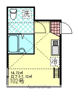 インベスト羽田I【1階】の間取り