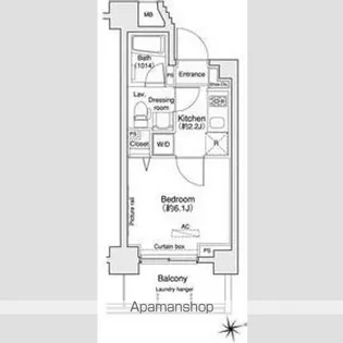 プラウドフラット王子神谷【2階】の間取り