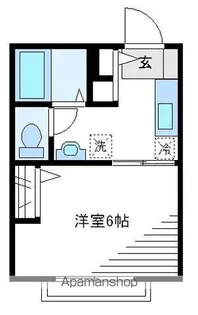 グランドール壱番館【202号室】の間取り