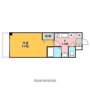 サンウエスト櫻館【203号室】の間取り