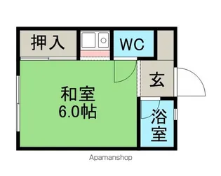 コーポ下村【2階】の間取り