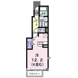 アレグリアⅡ【1階】の間取り