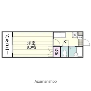 ヴィクトワール弐番館【202号室】の間取り