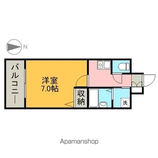 セントラルハイツ東別院【3階】の間取り