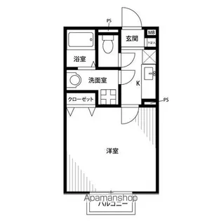 アムール ソレーユメゾン【1階】の間取り
