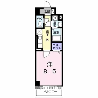 K.I.A.L 東合川ヴィラ【1階】の間取り