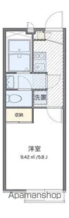 レオパレスエクセル乙高【102号室】の間取り