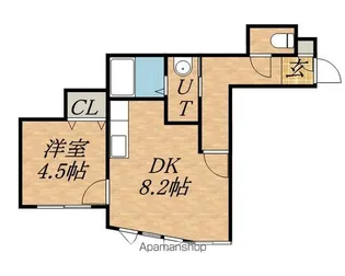 KAZU栄町【2階】の間取り
