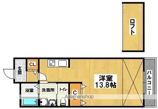 エスタイル白鷺【4階】の間取り