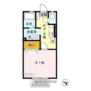 プレミール秋【2階】の間取り