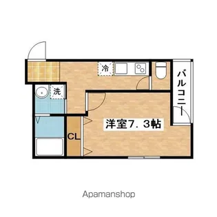 フジパレス吹田正雀【2階】の間取り