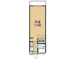 ロイヤルヴィラ衣笠【107号室】の間取り