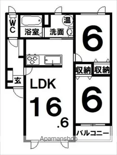 ALPHAⅠ【3階】の間取り