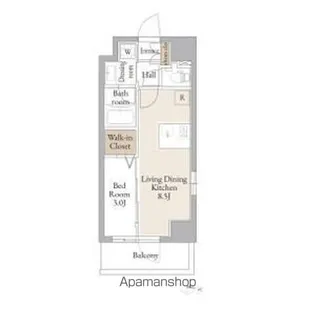 愛知県名古屋市北区志賀町4丁目【マンション】の間取り