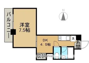 レジデンス東雲【306号室】の間取り