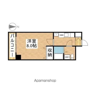 リアライズ今池【4階】の間取り