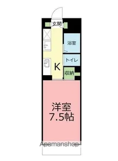 クランメール【3階】の間取り