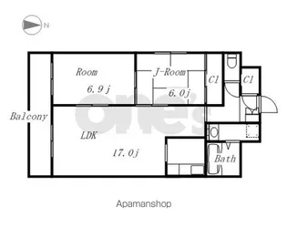 インプルーブ金山【5階】の間取り