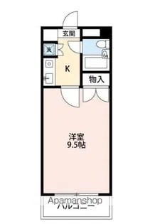グランコート長津田【1階】の間取り