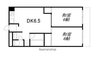 LAKIAMAISON野洲【306号室】の間取り