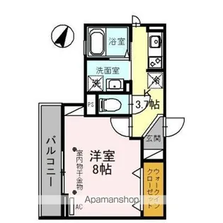 プリマベーラ(富士見)【1階】の間取り